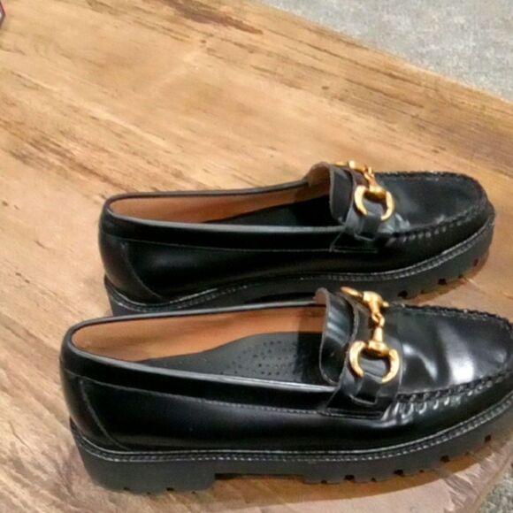 GH Bass Weejons Lianna leather Bit Loafers w memory foam cushioning size 9.5 NWT - Picture 4 of 8